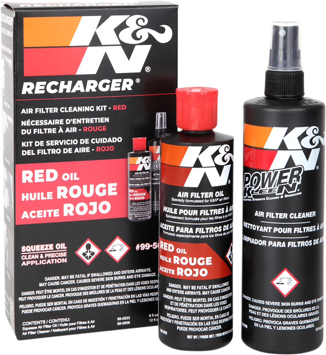 K & N Air Filter Care Kit - Pump 99-5050