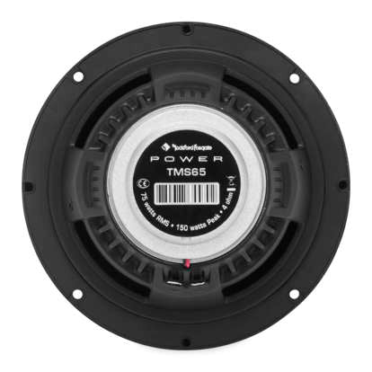 Rockford Fosgate Power Full Range Speakers Black, 6.5" FLHR 14-21 Harley-Davidson
