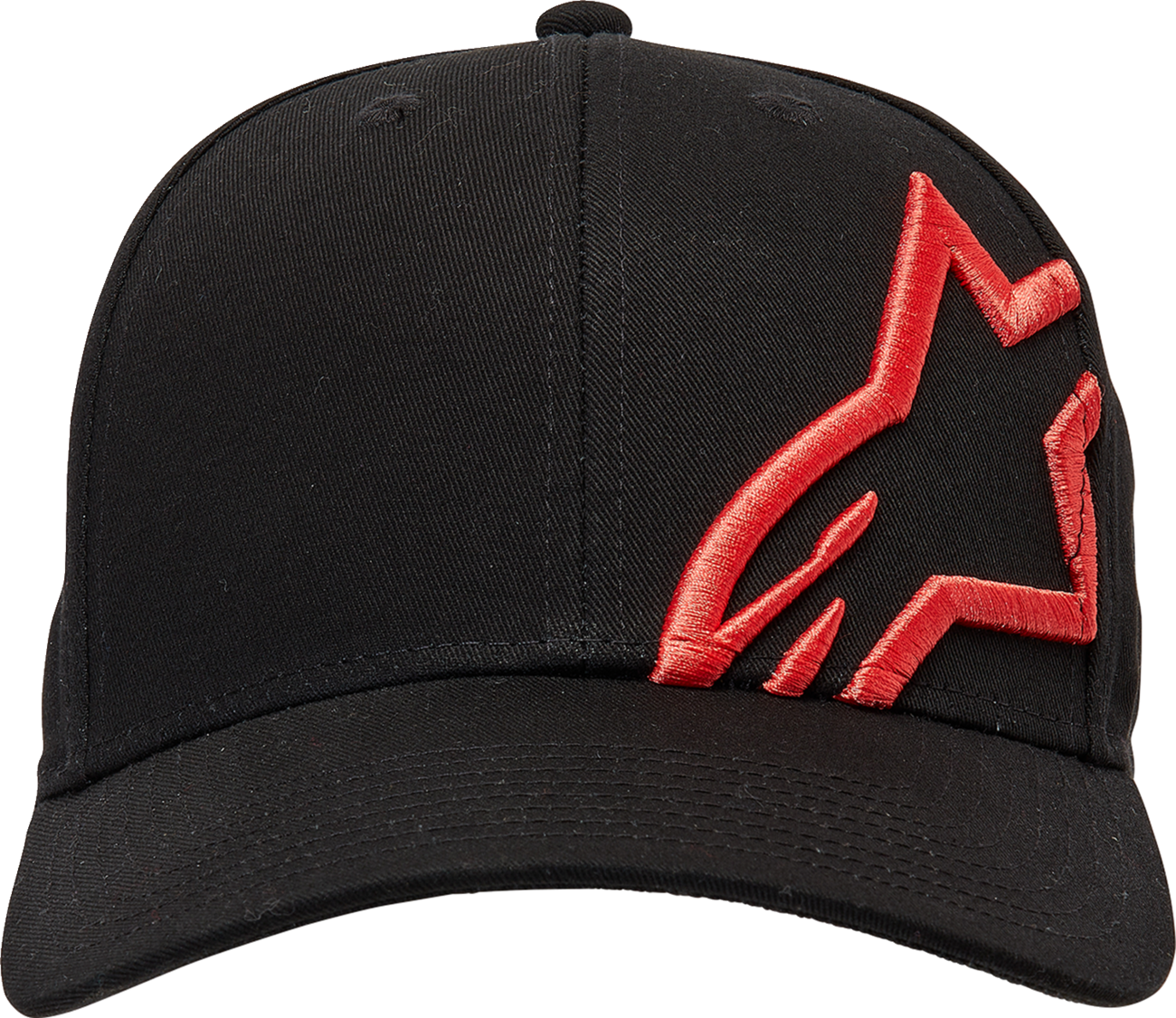ALPINESTARS Corp Snap 2 Hat - Black/Warm Red - One Size 1211810091523OS