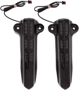 Cubrepiernas CIRO Forkini - Negro brillante - Con LED 43003 