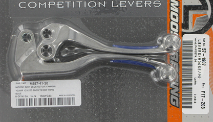 MOOSE RACING Lever Set - Competition - Blue 1SGYG23