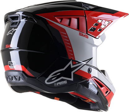 ALPINESTARS SM5 Helmet - Beam - Black/Gray/Red - XL 8303722-1313-XL