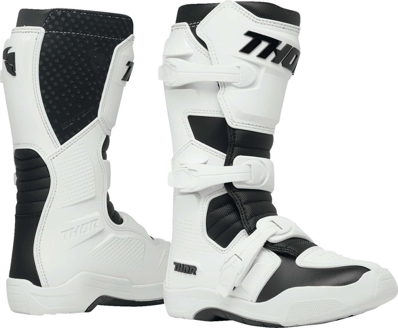 THOR Women's Blitz XR Boots - White/Black - Size 10 3410-3141