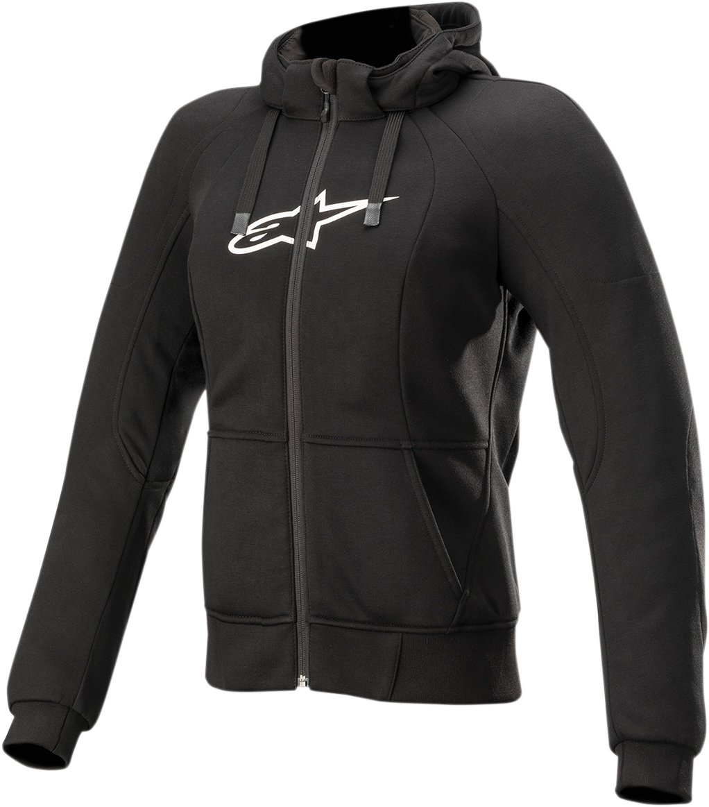 Chaqueta deportiva/sudadera con capucha ALPINESTARS Stella Chrome - Negro - Mediano 4210920-10-M 