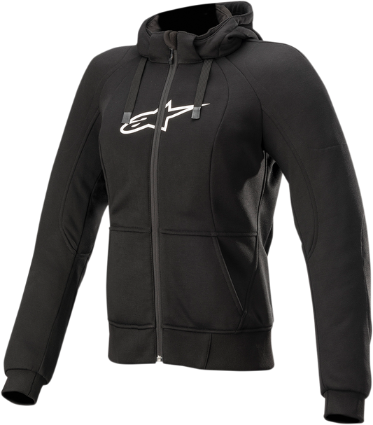 Chaqueta deportiva/sudadera con capucha ALPINESTARS Stella Chrome - Negro - Mediano 4210920-10-M 