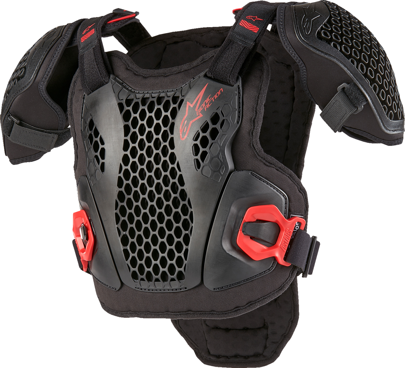 ALPINESTARS Youth Bionic Action Guard - Black/Red - L/XL 6740424-13-L/XL