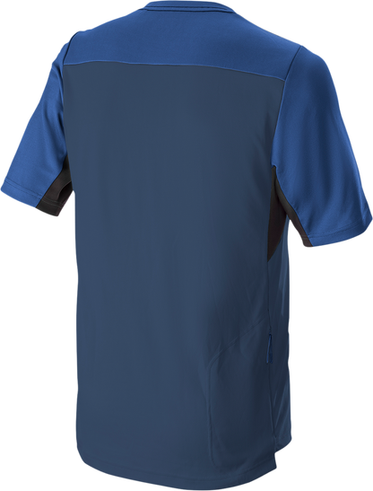 ALPINESTARS Drop 6.0 V2 Jersey - Short-Sleeve - Midnight Blue/Black - Large 1766322-7319-LG