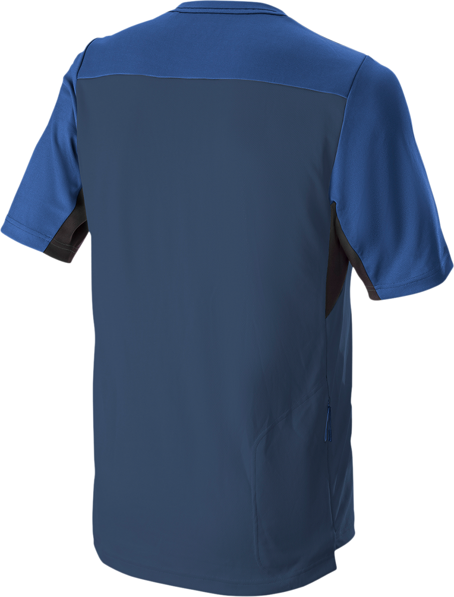 ALPINESTARS Drop 6.0 V2 Jersey - Short-Sleeve - Midnight Blue/Black - Medium 1766322-7319-MD