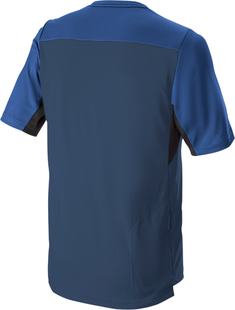 Camiseta ALPINESTARS Drop 6.0 V2 - Manga corta - Azul medianoche/Negro - 2XL 1766322-7319-2X 