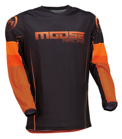 MOOSE RACING Qualifier® Jersey - Orange/Gray - Medium 2910-7197