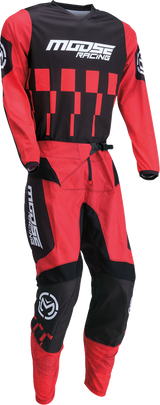 MOOSE RACING Qualifier Jersey - Red/Black - Small 2910-7550