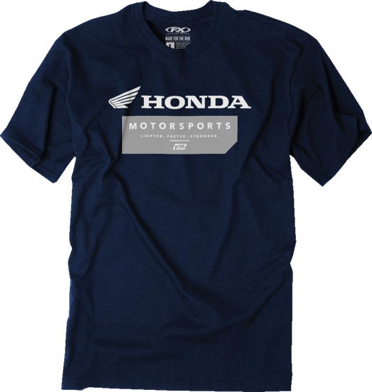 Camiseta FACTORY EFFEX Honda Mission - Azul marino - Mediana 26-87302 