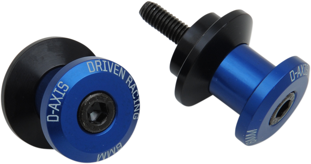 DRIVEN RACING D-Axis Spools - Blue - 6 mm DXS-6 BL