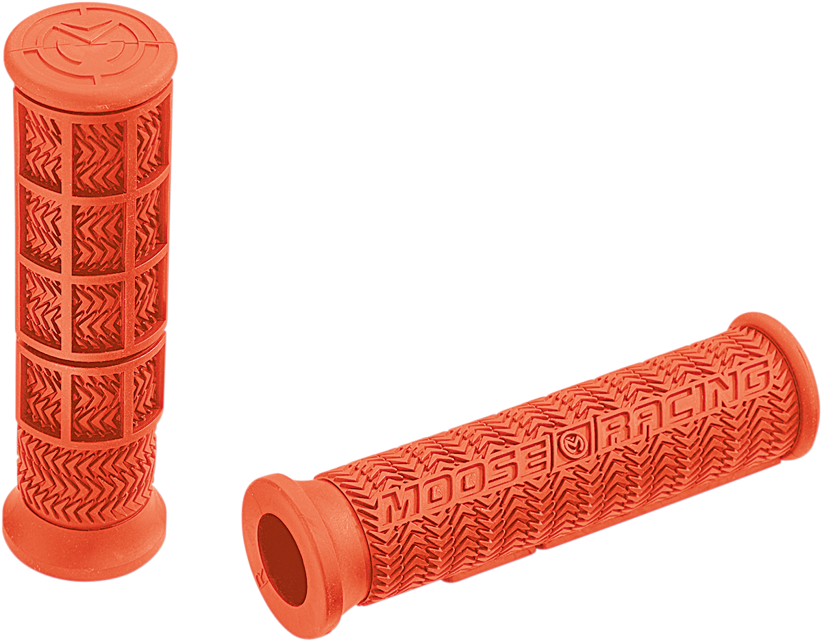 MOOSE RACING Grips - Stealth - ATV - Orange B01MAO