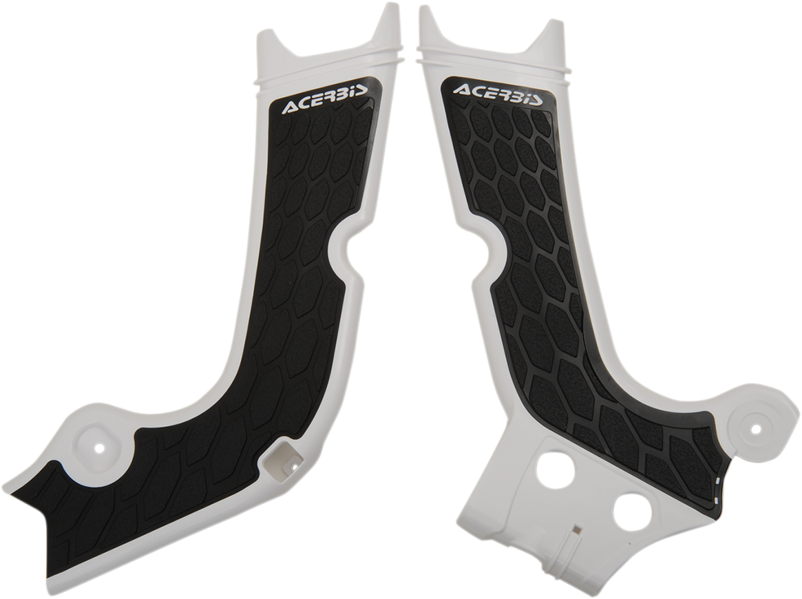 Protectores de bastidor ACERBIS X-Grip - Blanco/Negro - Honda 2630711035