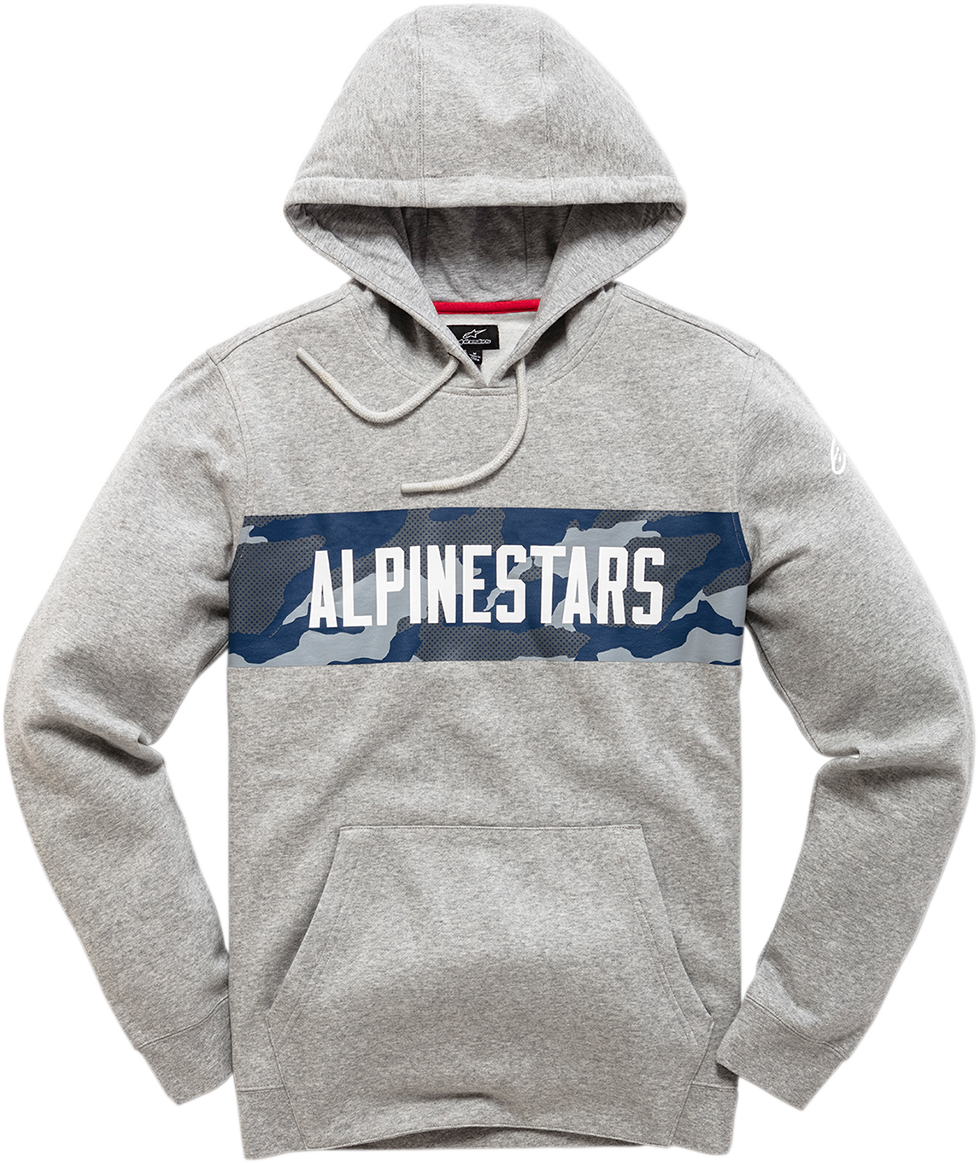 ALPINESTARS Blast Pullover Hoodie - Heather Gray - 2XL 12105140010262X