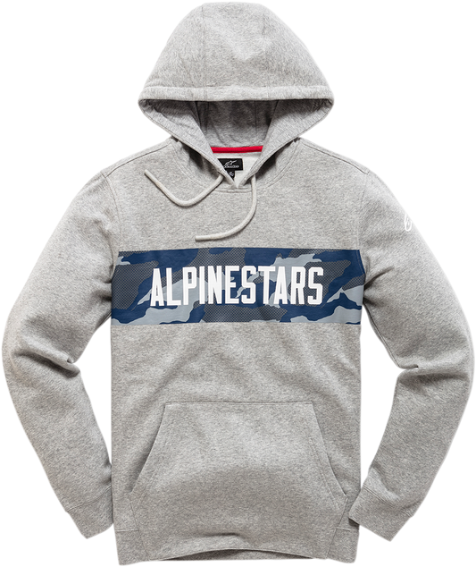 ALPINESTARS Blast Pullover Hoodie - Heather Gray - 2XL 12105140010262X