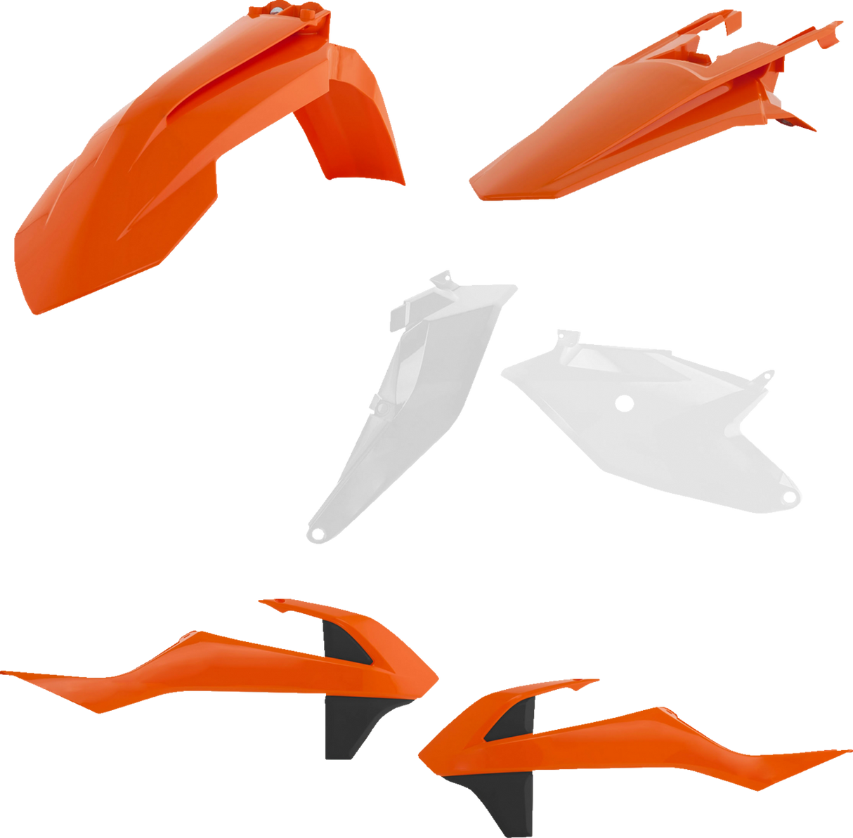 ACERBIS Full Replacement Body Kit - OEM '23 Orange/White/Black 2686017705