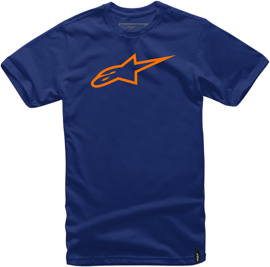 ALPINESTARS Ageless T-Shirt - Navy/Orange - 2XL 10327203070322X