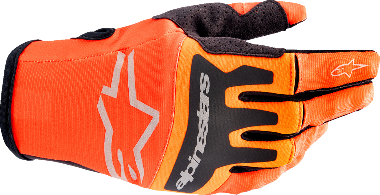ALPINESTARS Techstar Gloves - Hot Orange/Black - XL 3561023-411-XL
