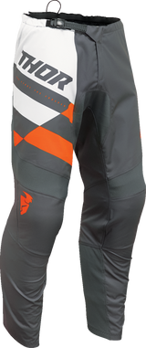 THOR Sector Checker Pants - Charcoal/Orange - 48 2901-11004