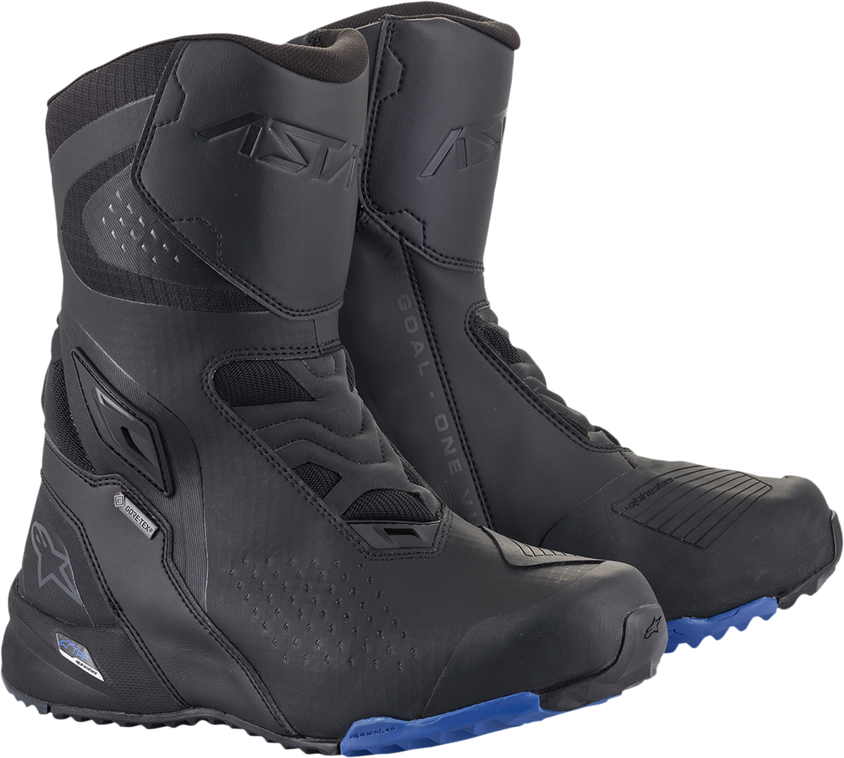 ALPINESTARS RT-8 Gore-Tex® Boots - Black/Blue - US 8 - EU 42 2335422-17-42