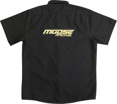 MOOSE RACING Moose Racing Shop Shirt - Black - 2XL MSR01S8RD2X