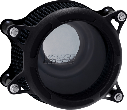 VANCE & HINES VO2 Insight Air Cleaner - M8 - Black Wrinkle 41077