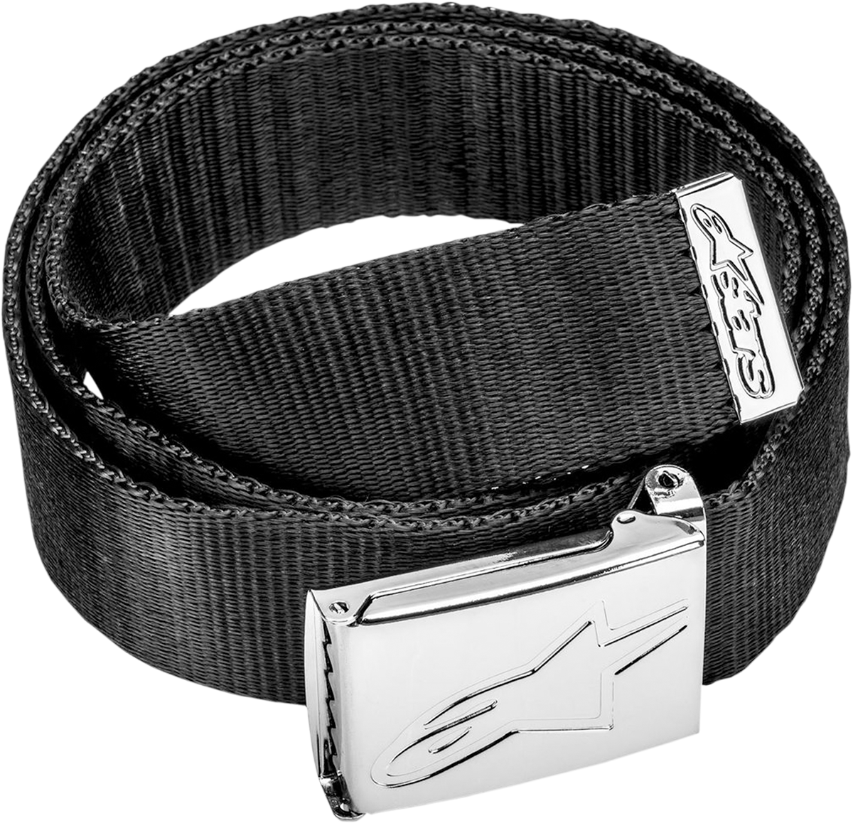 ALPINESTARS Ageless Web Belt - Black/Chrome 1019-93300-1187