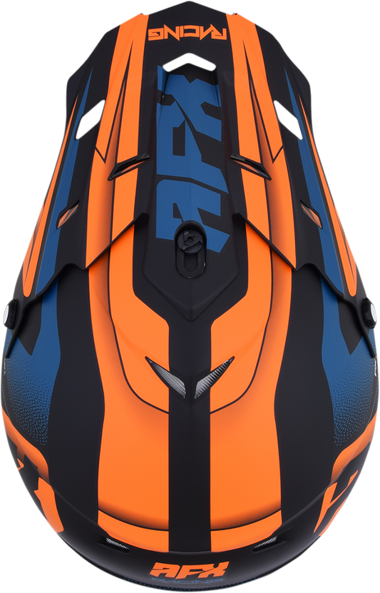 AFX FX-17 Peak - Force - Matte Black/Orange/Blue 0132-1175