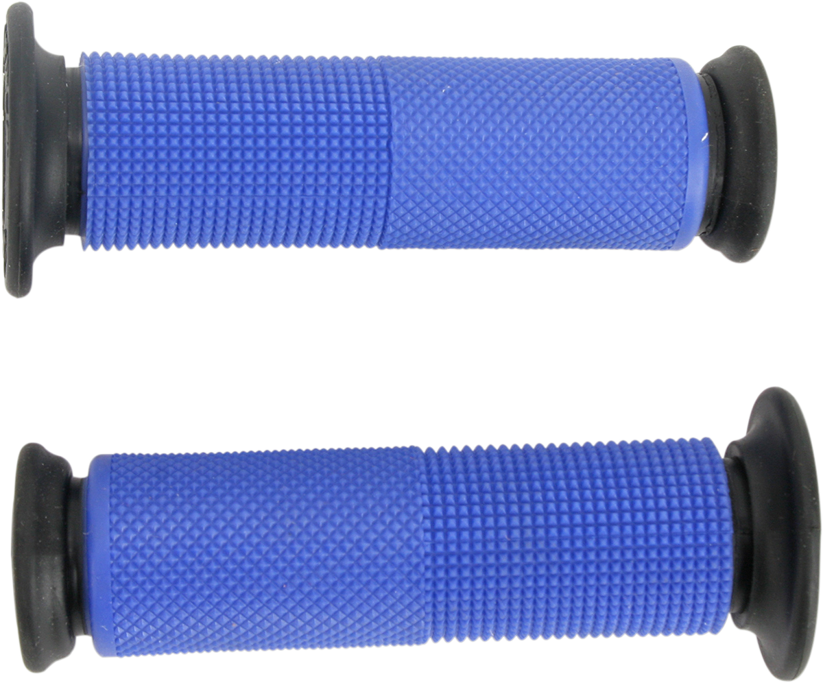 DRIVEN RACING Grips - Superbike - Open - Blue D091BLO