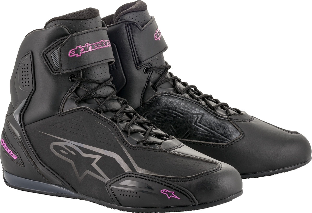 Zapatos ALPINESTARS Stella Faster-3 - Negro/Rosa - US 10.5 2510419103911 