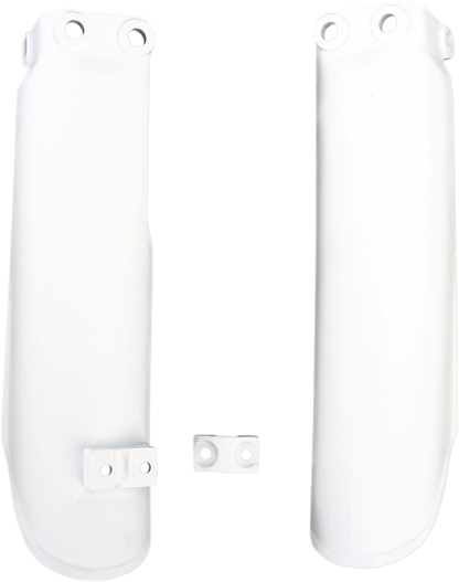 ACERBIS Lower Fork Covers for Inverted Forks - White 2253020002