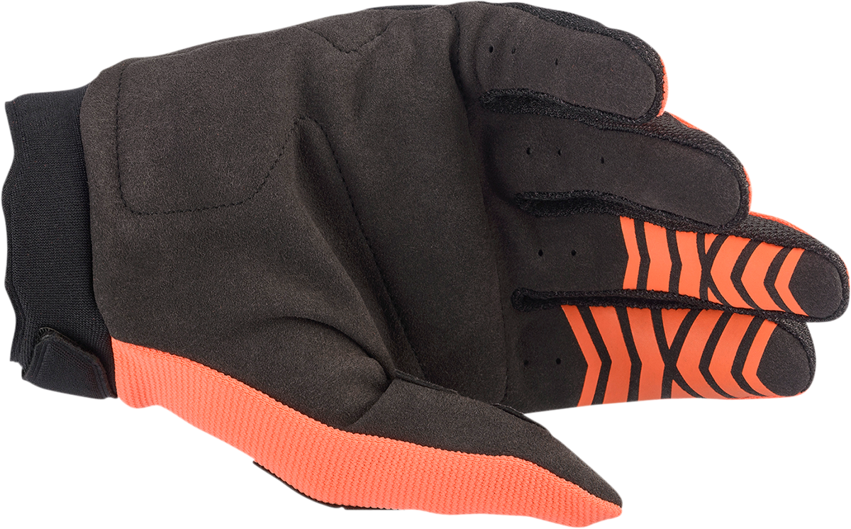 ALPINESTARS Youth Full Bore Gloves - Orange/Black - Small 3543622-41-S