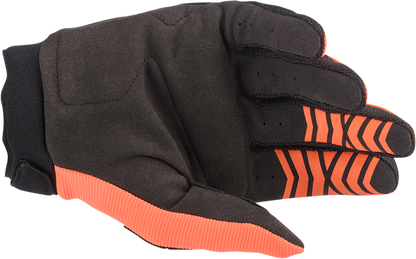 ALPINESTARS Youth Full Bore Gloves - Orange/Black - Small 3543622-41-S