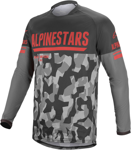 ALPINESTARS Venture-R Jersey - Camo/Red - Large 3763019-9133-L