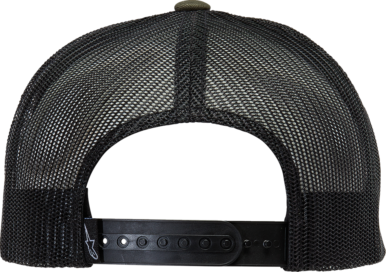ALPINESTARS Bolt Trucker Hat - Military/Black - One Size 1213810146910OS