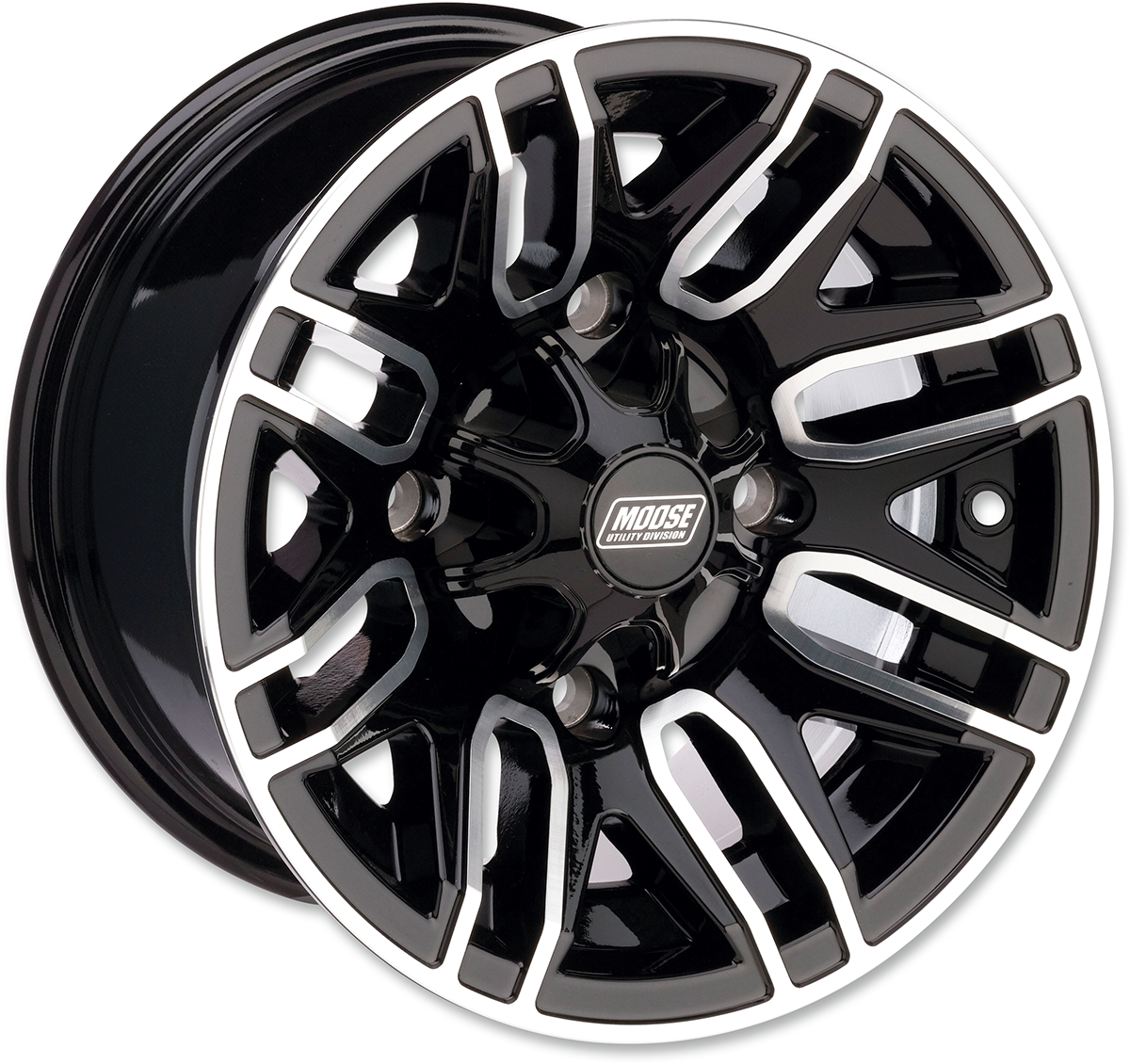 MOOSE UTILITY Wheel - 112X - Rear - Black - 14x8 - 4/156 - 4+4 112M148156GBMF4