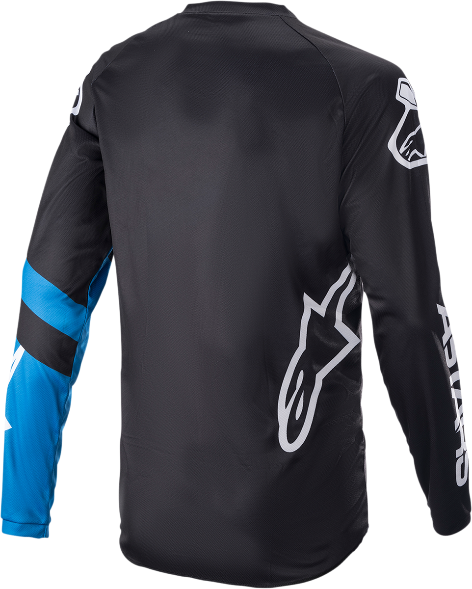 ALPINESTARS Racer V3 Long-Sleeve Jersey - Black/Bright Blue - XL 1762822-1078-XL