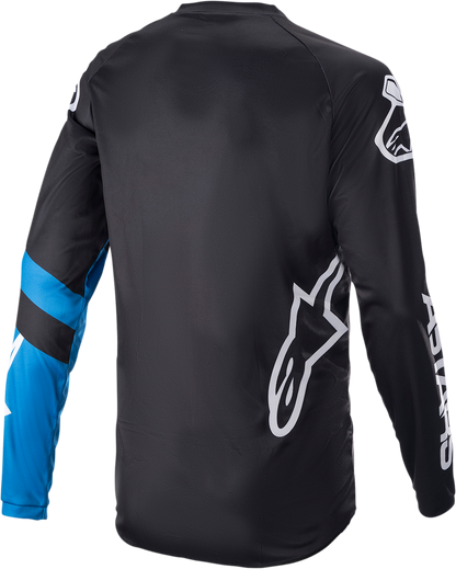 ALPINESTARS Racer V3 Long-Sleeve Jersey - Black/Bright Blue - XL 1762822-1078-XL