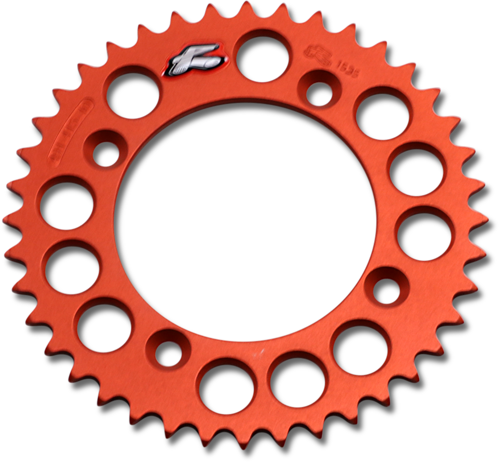 RENTHAL Rear Sprocket - Orange - 40 Tooth 491-415-40P-OR