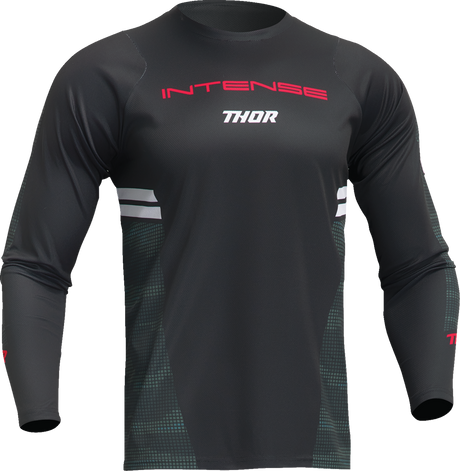 THOR Intense Assist Berm Long-Sleeve Jersey - Black/Camo - XL 5020-0226