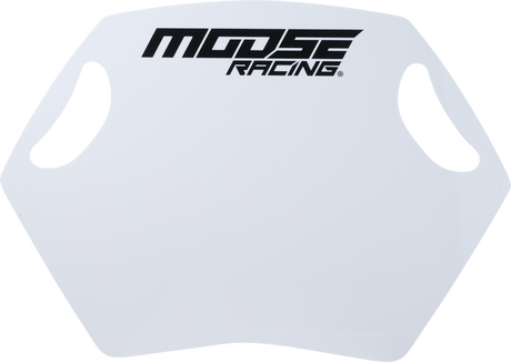 MOOSE RACING Pit Board - Black/Orange 8982600005