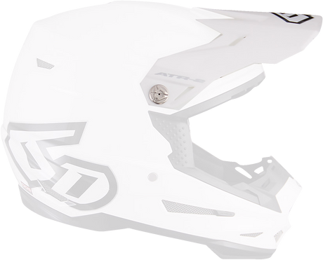 6D ATR-2Y Visor - Gloss White 72-4115