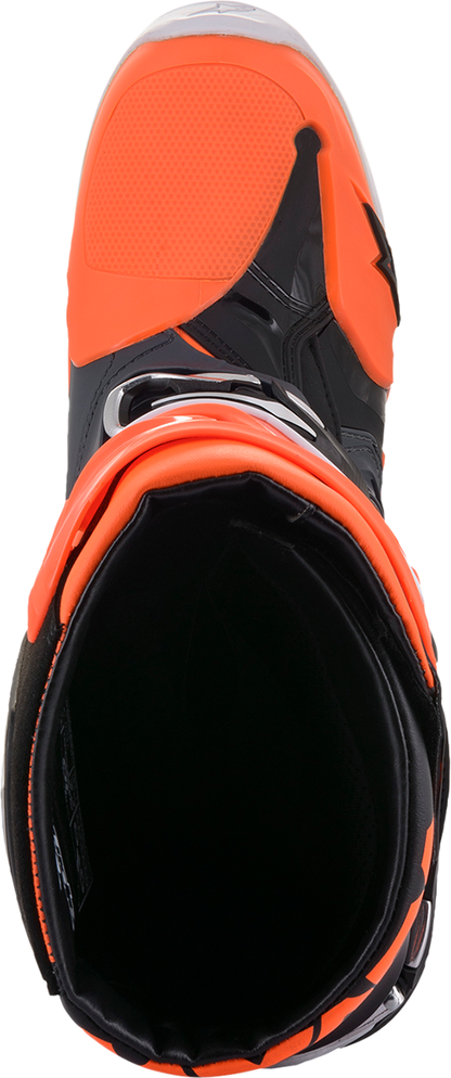 ALPINESTARS Tech 10 Boots - Fluorescent Orange/Cool Gray - US 10 2010020-9040-10