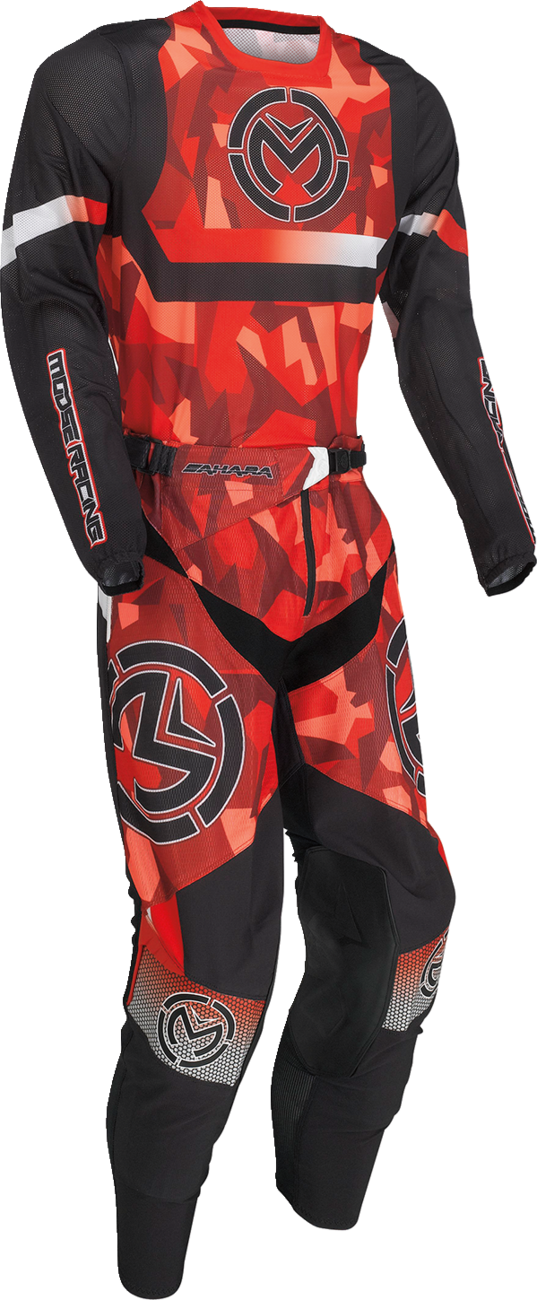 MOOSE RACING Sahara Pants - Red/Black - 34 2901-10381