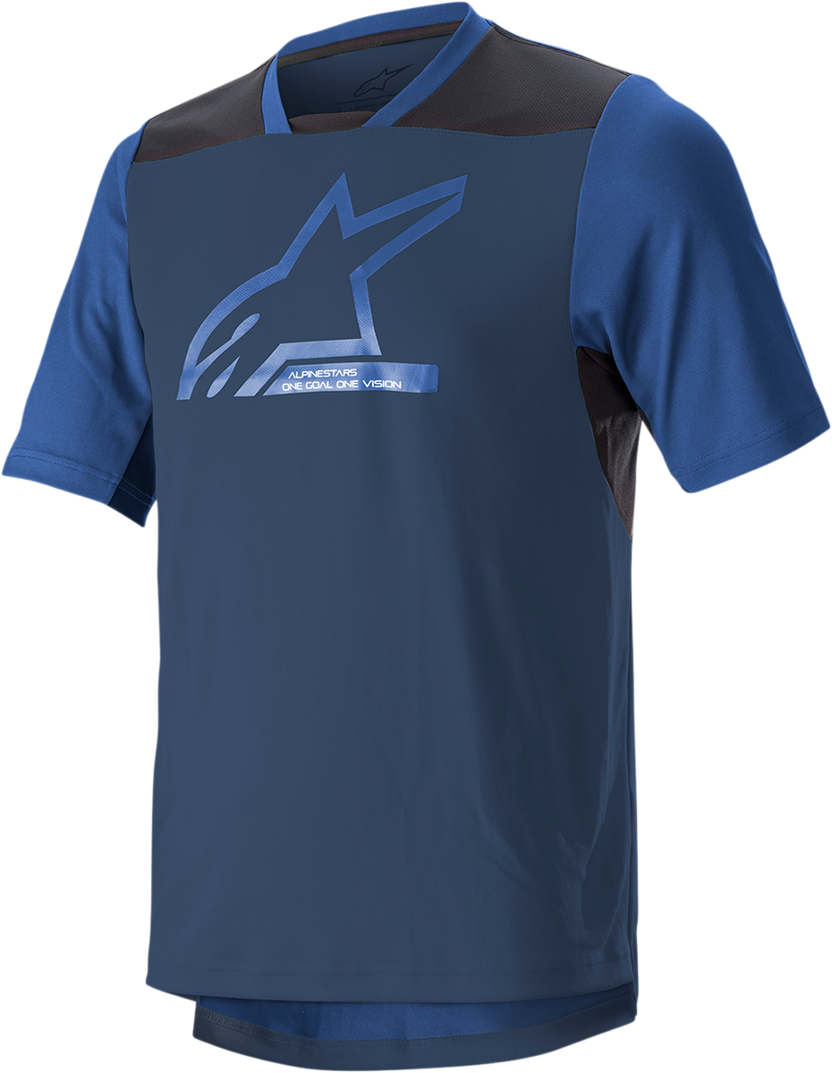 ALPINESTARS Drop 6.0 V2 Jersey - Short-Sleeve - Midnight Blue/Black - Medium 1766322-7319-MD