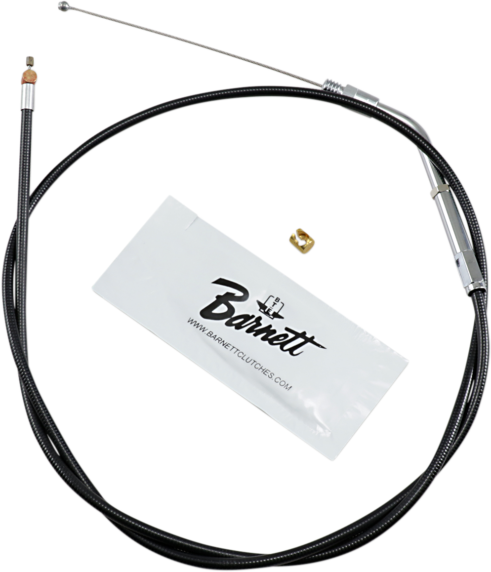 Cable del acelerador BARNETT - +6" - Negro 101-30-30005-06