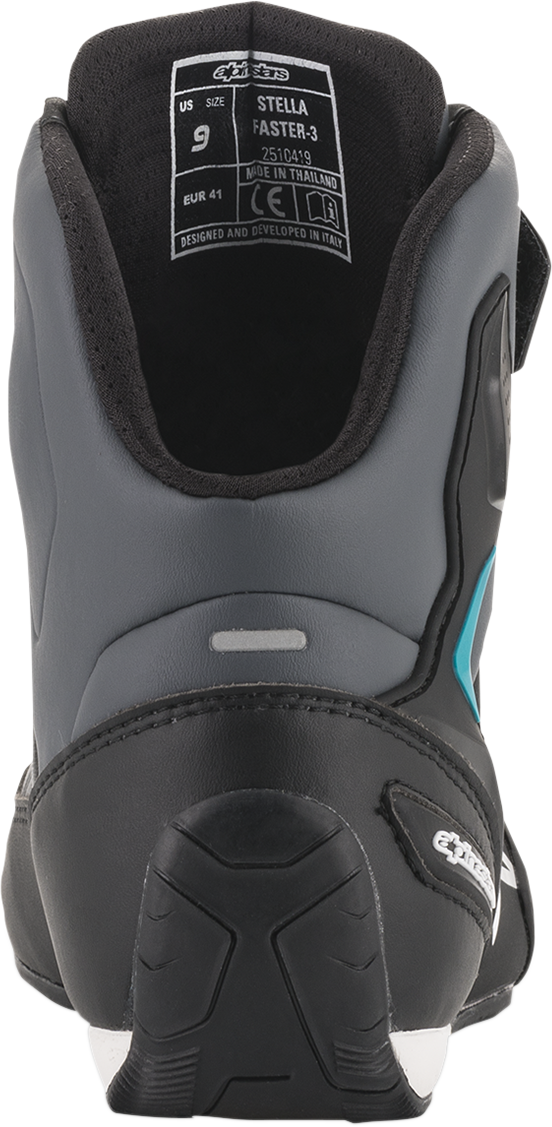 Zapatos ALPINESTARS Stella Faster-3 - Negro/Gris/Azul - EU 7 251041911717