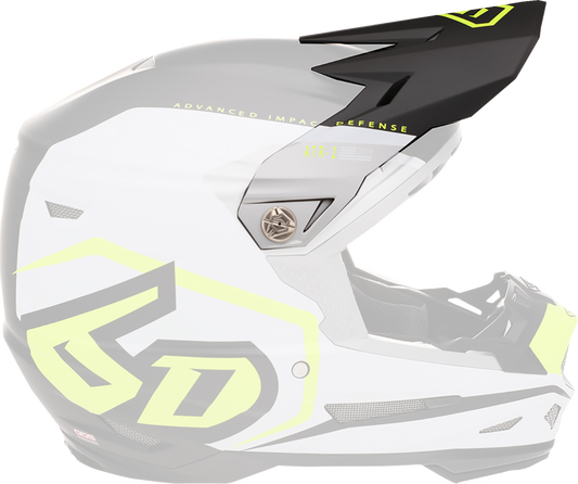 6D ATR-2 Visor - Delta - Neon Yellow 72-6122